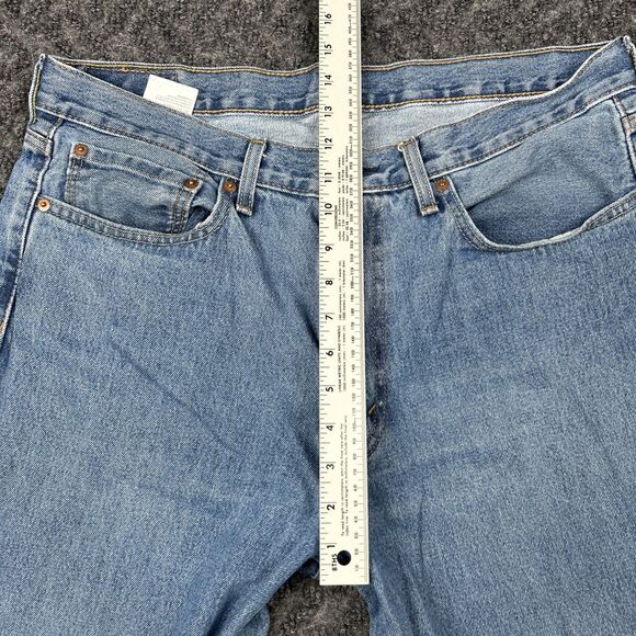 Levi’s 550 Jeans Men’s 36x30 Relaxed Fit Baggy Light Red Tab - Picture 4 of 10